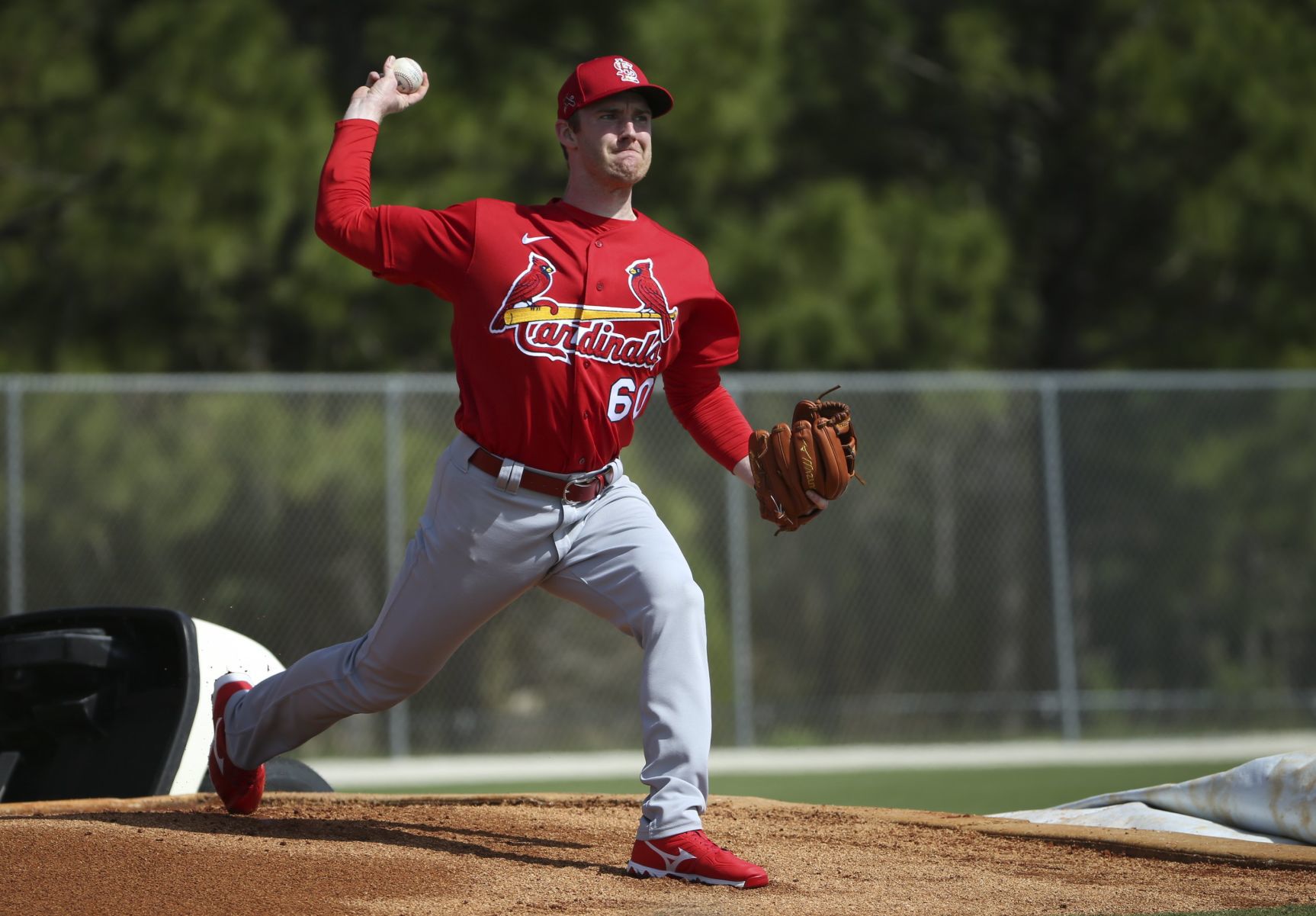 First official workout of Cardinals spring training